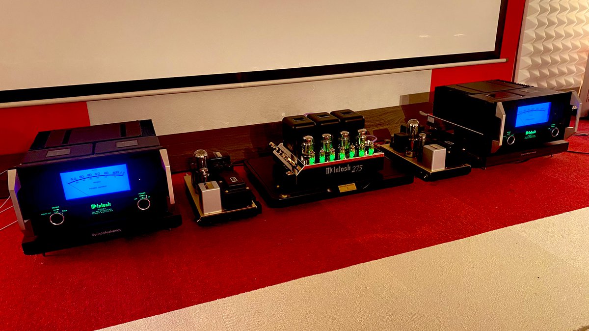 audiONPA's tweet photo. で、どうよ、、、
#mcintoshlabs
#mc601
#mc275
#mcintosh
#マッキントッシュ
#レンタルオーディオルーム https://t.co/Fp2DYUmZAY