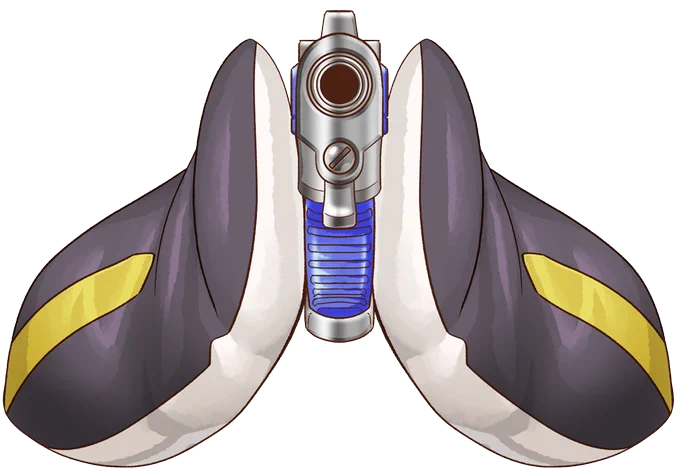 ぺちょらが「銃とか持てなさそうだから」って最弱認定されてたから銃素材  #PetraArt 