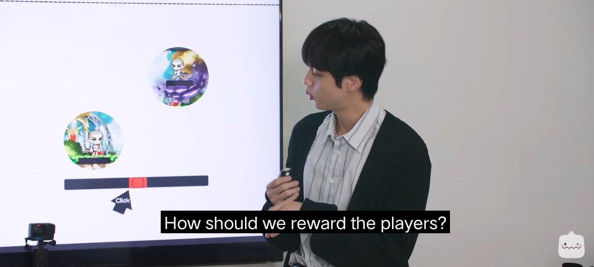 theJINPRlNT's tweet photo. HOT PRESENTER KIM SEOKJIN 

🔗: https://t.co/dMhUXoYlGn

MAPLER JIN GOES TO WORK
#KimSeokjinXMapleStory https://t.co/o4eTK8qEjt
