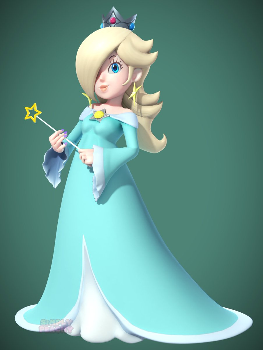 Been a while since a regular old blue dress Rosalina render! #Nintendo #SuperMario #b3d #Blender3d #Mario #Rosalina #Fanart Been a while since a regular old blue dress Rosalina render! #Nintendo #SuperMario #b3d #Blender3d #Mario #Rosalina #Fanart