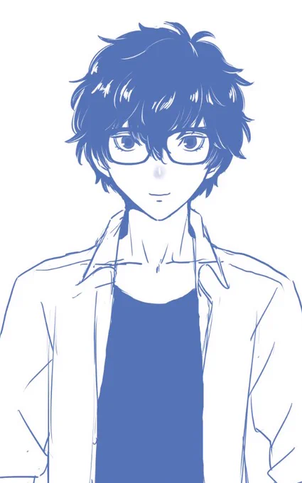 同じ髪型で二度と描けない 