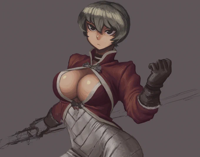 I really like working on this style (WIP) 