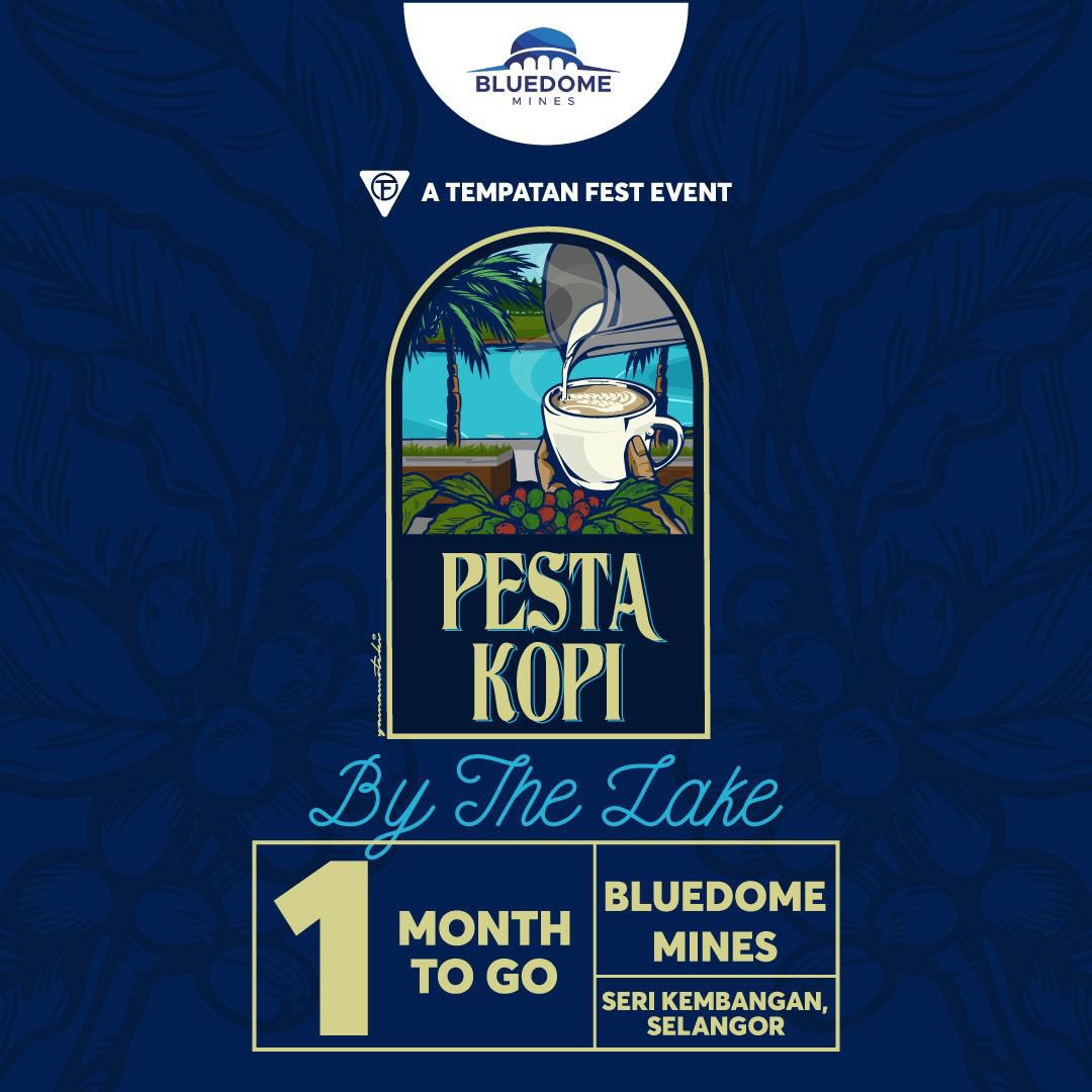 aimanomist's tweet photo. ✨PESTA KOPI DI TEPI TASIK ✨

Tarikh: 10 &amp; 11 September (sabtu ahad)

Lokasi: Bluedome Mines, Serdang, Selangor

Masa: 11am - 8pm

JUMPA DI SANA!! https://t.co/qnPieLCEc0