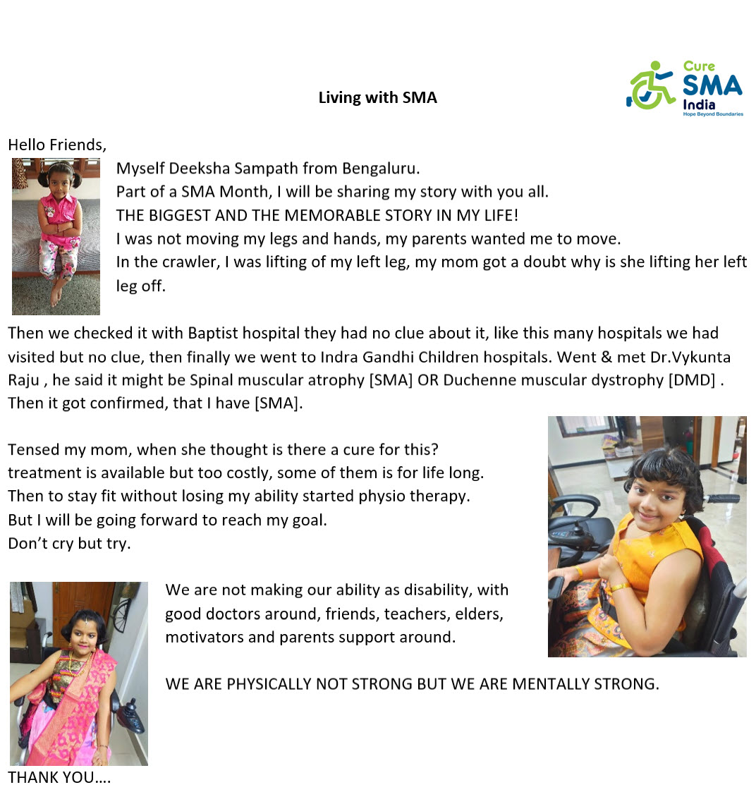 Cure SMA Foundation of India 🇮🇳 tweet media