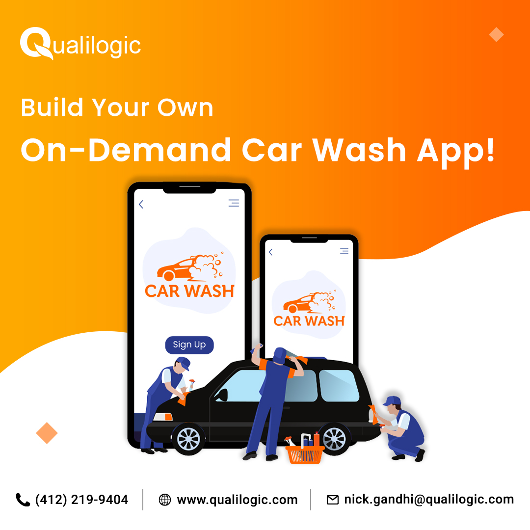 QualiLogicLLC's tweet image. Planning to build a mobile app for your Car Wash business?

QualiLogic is the best on-demand #carwashappdevelopmentcompany in USA.

Hire our #carwashappdevelopers to develop your Customized #OnDemandCarWashApp.

#carwashappdevelopment #carwashappdevelopmentusa #carwashappsolution