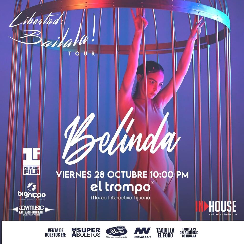 tijuanaeventos's tweet photo. Belinda en Tijuana 2022 se presentará en el Audiorama El Trompo este 28 de Octubre.

Más detalles en https://t.co/mF6SlKou6y

IN HOUSE Entretenimiento 

 #tijuanaeventos #belindaentijuana https://t.co/3kPBfJHc3q
