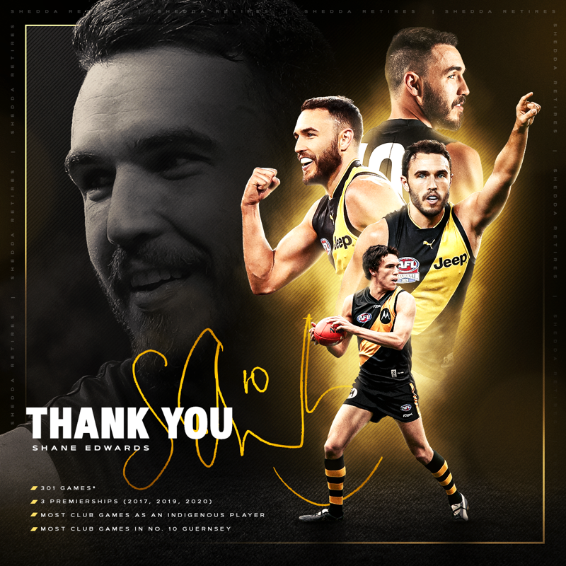 Richmond_FC's tweet photo. As a player, he made his teammates better. As a person, Shane Edwards made our whole Club better.

Thanks for providing the spark, Shedda. A 10 through and through 💛