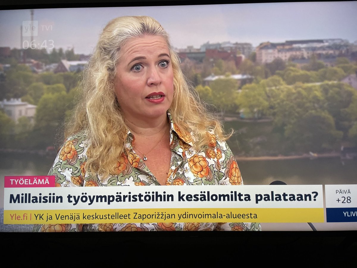 Hybridityöaikana tarvitaan myös kasvokkaista kohtaamista. Juuri nyt täytyy panostaa yhteisöllisyyteen, sanoo ⁦<a href="/EloTyoelake/">Työeläkeyhtiö Elo</a>⁩’n ⁦<a href="/katifuturist/">Kati Korhonen-Yrjänh</a>⁩.
#Ylenaamu