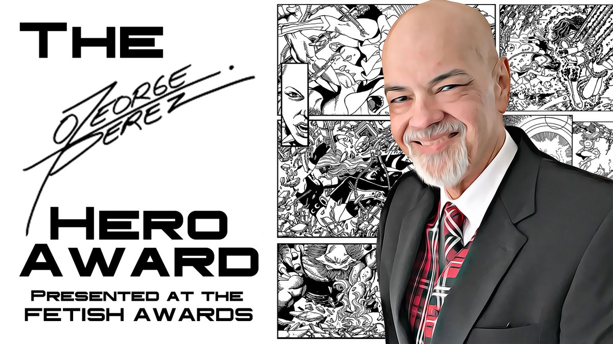 CONGRATULATIONS to Diana Knight the Winner of The George Pérez Hero Award at the 5th Annual #FetishAwards Sponsored by <a href="/chaturbate/">Chaturbate.com</a>. 

Diana has chosen to donate the $1000.00 to the <a href="/heroinitiative/">The Hero Initiative</a> in George's memory. Find out more at HeroInitiative.org ❤️