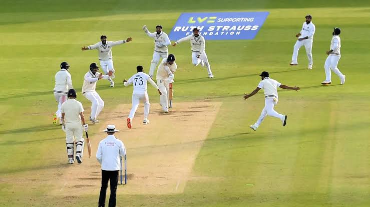 On this day in 2021 - Captain Virat Kohli spoke the probably most iconic line in the huddle speech on ground in test cricket 'For 60 overs they should feel hell out there' on day 5 and India beat England in Lord's test and win a Iconic test match.