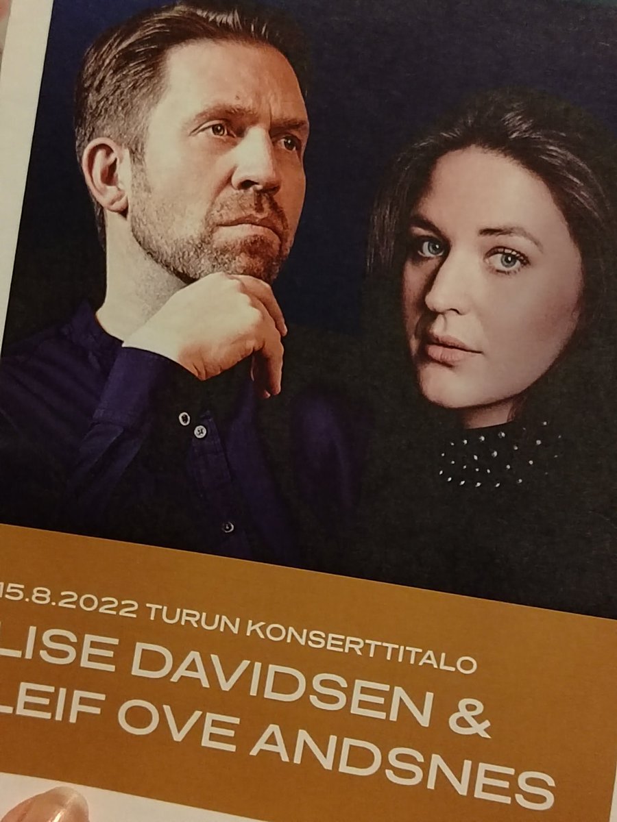 Upea <a href="/LiseDavidsen/">LiseDavidsen</a> ensivierailu Suomessa <a href="/LeifOveAndsnes/">Leif Ove Andsnes</a> kanssa.  Mikä avaus <a href="/TurkuMusicFest/">Turun musiikkijuhlat</a>,  vielä aamullakin on hykerryttävän tyytyväinen olo!  <a href="/VisitTurku/">Visit Turku</a>