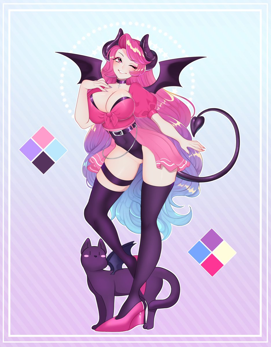pan_ppang's tweet photo. Commission!
I'm taking commissions $20-$30 fullbodies, like the example below.
Rts are super appreciated. https://t.co/wwCvo0M3ut