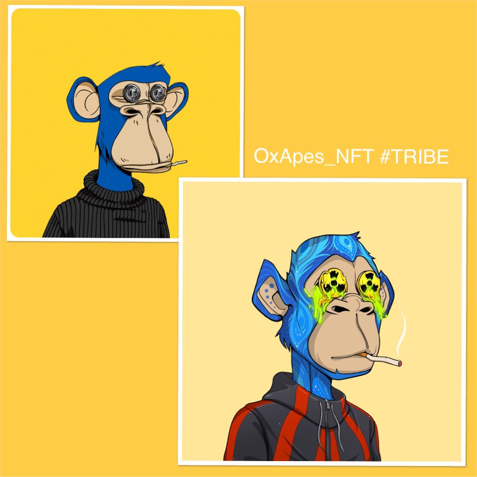 Nazru87's tweet photo. #NewProfilePic @0xApes_NFT #TRIBE 
My blue ape 🔥🔥🔥
DROP YOUR BADDEST APE BELOW FAM WE NEED TO SEE ALL THE TRAITS!! LFG https://t.co/CylT0EDJIQ