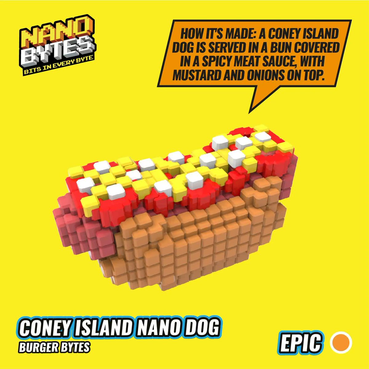 wearenanobytes's tweet photo. #TuesdayTrivia💡 Of the quintessential American food 😉

#Nanobytes #Databytes #ByteWorld https://t.co/8ZLbgQH0UQ