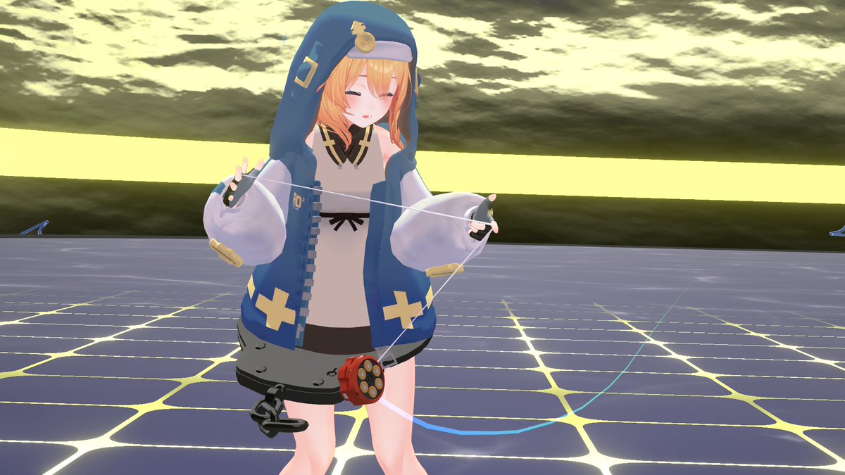YkoTteNnaMe's tweet photo. ブリジット、ストリングプレイできるようになった
あの顔作るか
ループもできるようにする
撮影：ういずさん
#VRChat https://t.co/t3f1Tu3jec