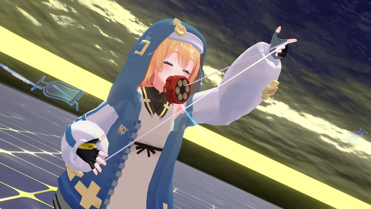 YkoTteNnaMe's tweet photo. ブリジット、ストリングプレイできるようになった
あの顔作るか
ループもできるようにする
撮影：ういずさん
#VRChat https://t.co/t3f1Tu3jec