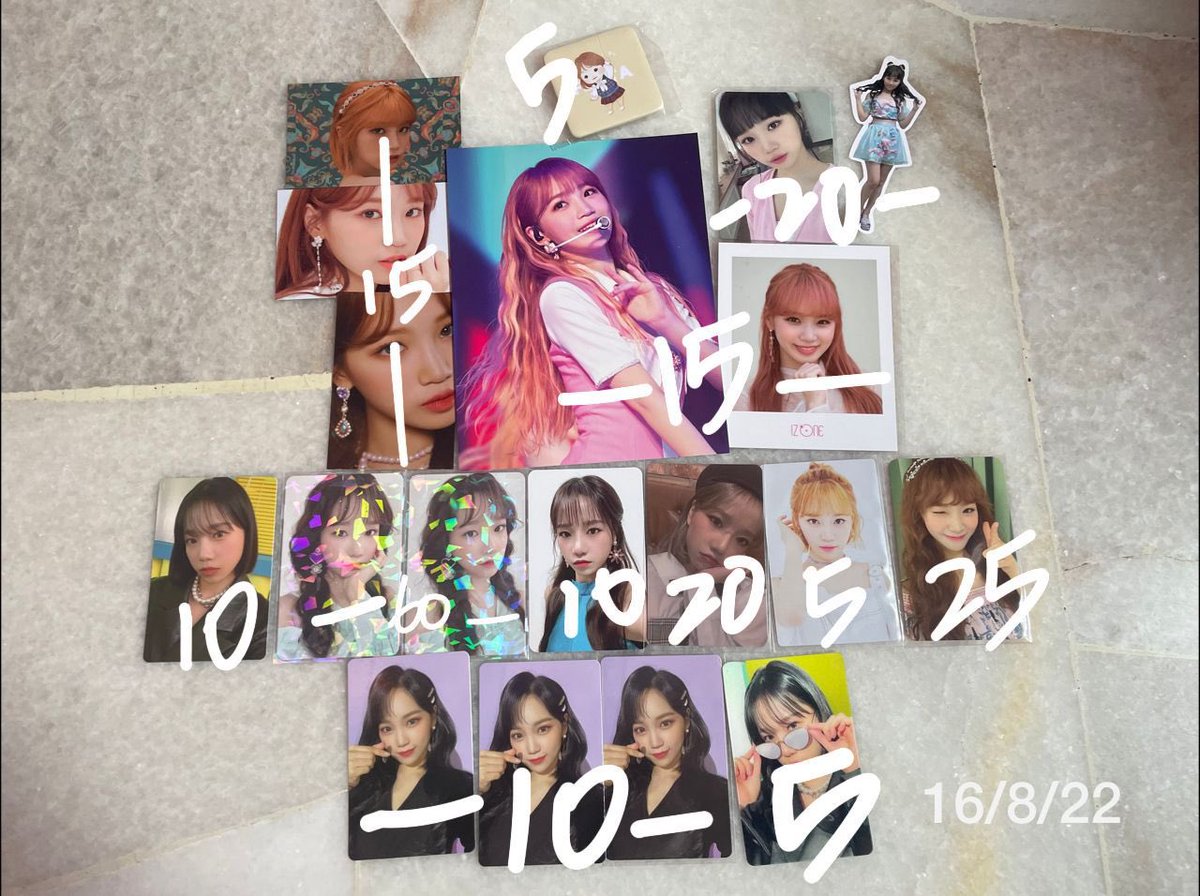 mintwon01's tweet image. ✨Add Only Rm5 to get Lesserafim unsealed album with buying anything with me

✨Price stated on pic exclude postage

help rt，Thank you somuch🥰
#pasarizone 
@MalaysiaIzone @IZtrade_msia @spaceship_izone @pasarIZONE