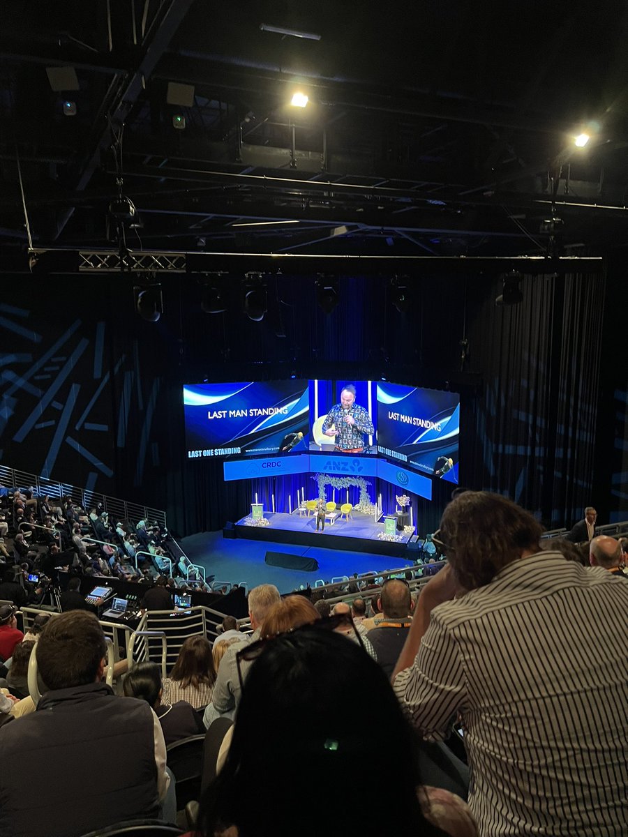 Great start to the 2022 #CottonConference! With Lucy Bloom and Steven Bradbury