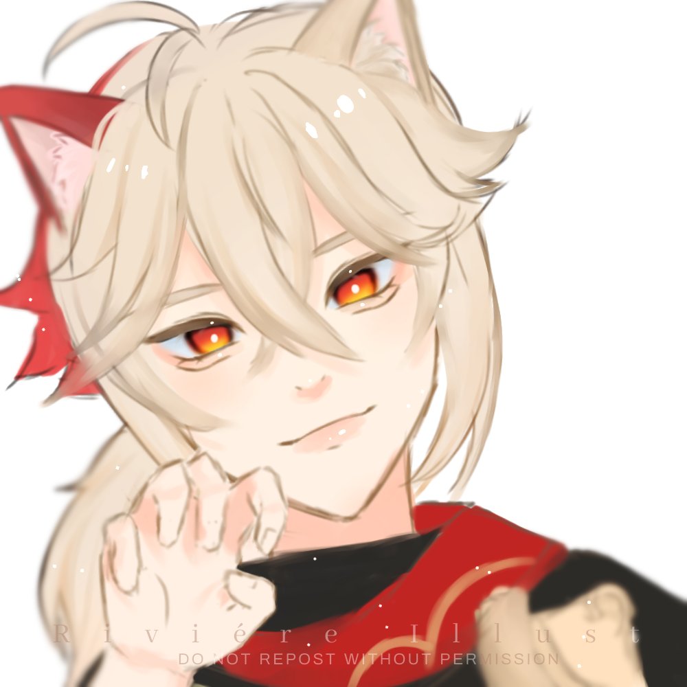riri1306_'s tweet photo. Catzuha
#kazuha #Genshinlmpact #fanart #artmoots https://t.co/SdrEgZtBIV