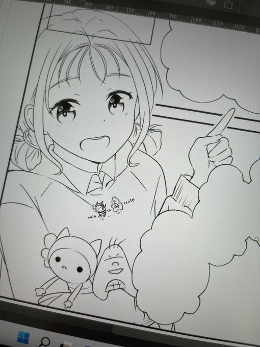 あと6時間でペン入れ全部やって、トーンと背景…
残り11時間…

#COMITIA141 