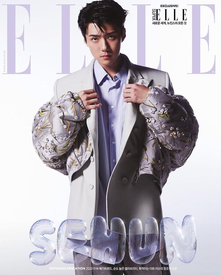 sehunportrait's tweet photo. “EXO Sehun stars the cover of ELLE Korea for September 2022 issue. Sehun speaks with ELLE about what he most thinks about these days and his current passions.” #DiorWinter22 — ellekorea ins https://t.co/3Lgwvv52Ap