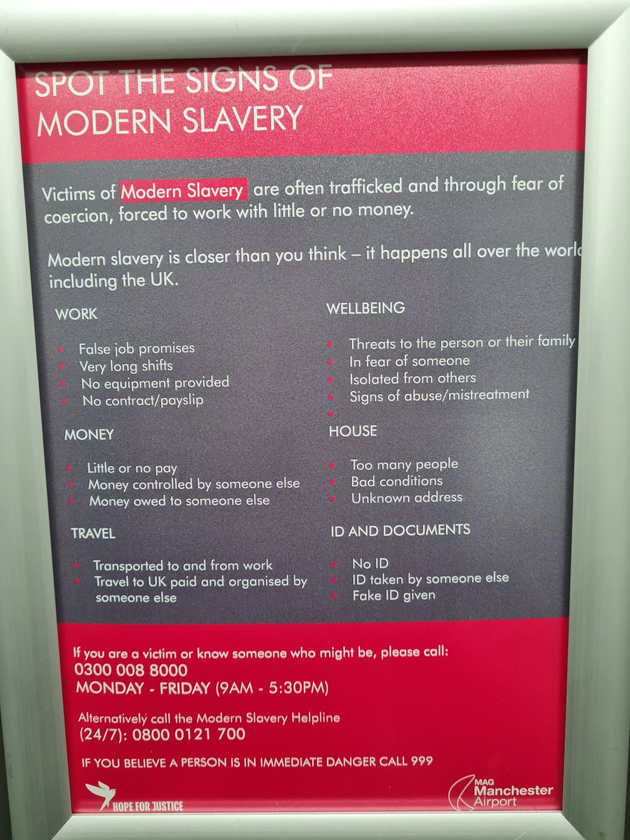 CrowberryEnergy's tweet photo. Well done to @ManchesterAirp for promoting awareness of #ModernSlavery in the WCs for support with #EthicalAudits check out our #EthicalToolkit https://t.co/r89Vbqj2oz
@maryrfinnegan https://t.co/17Jl2lp5nw