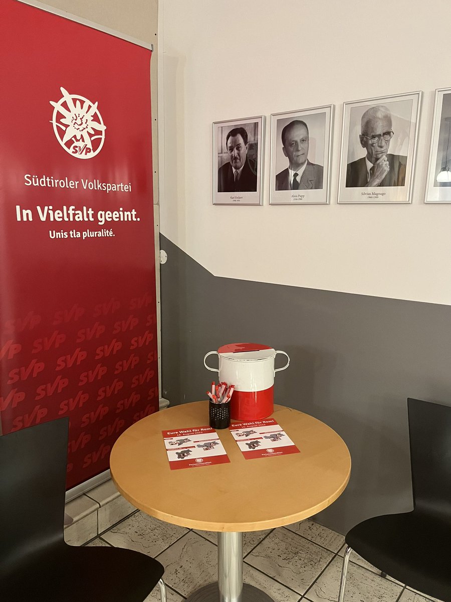 Es geht los: Um 9.00 Uhr haben die ersten #Bezirkswahllokale geöffnet! Nun liegt der Ball bei den #Ortsgruppen, die heute entscheiden, wer bei den #PW am 25.9. für die #SVP ins Rennen gehen wird! Heute Abend gibt es dann die #Ergebnisse!