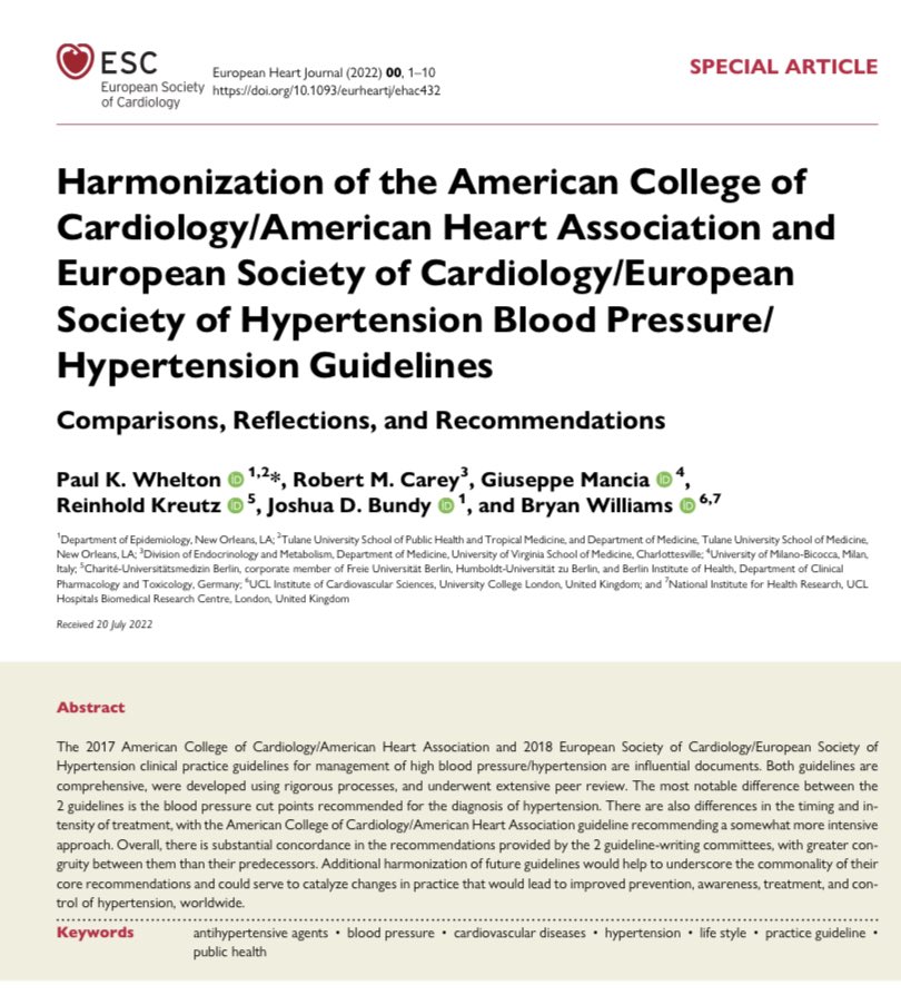 OrlandoRPN's tweet photo. Guías para el Diagnóstico y Clasificación de la Hipertensión Arterial AHA, ACC, ESC, ESHBP

Descarga: https://t.co/zv3RS01Jaa

De interés para TODOS los médicos https://t.co/Pd5aYDrLBt