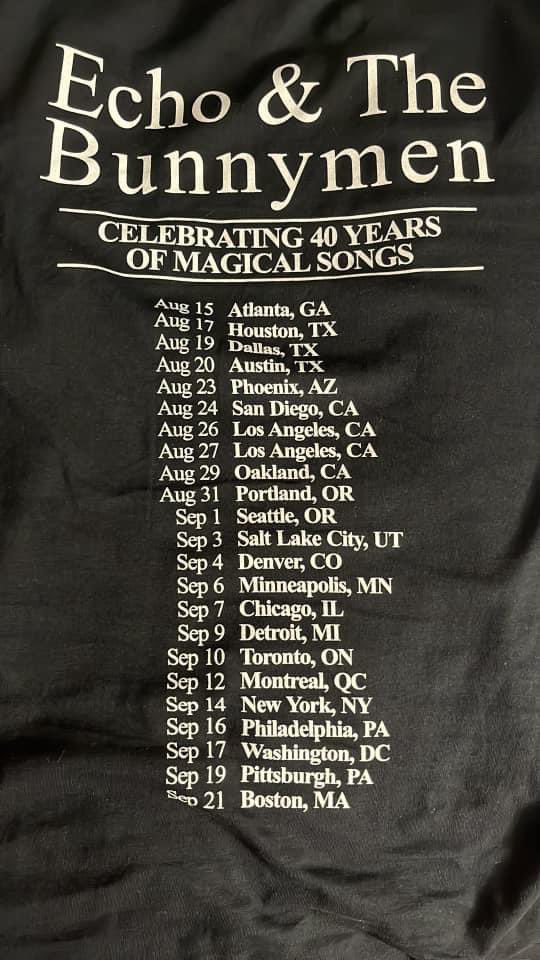 ClaireK44's tweet photo. First time seeing Mac and the Bunnymen #echoandthebunnymen https://t.co/bSyMkJDxoq