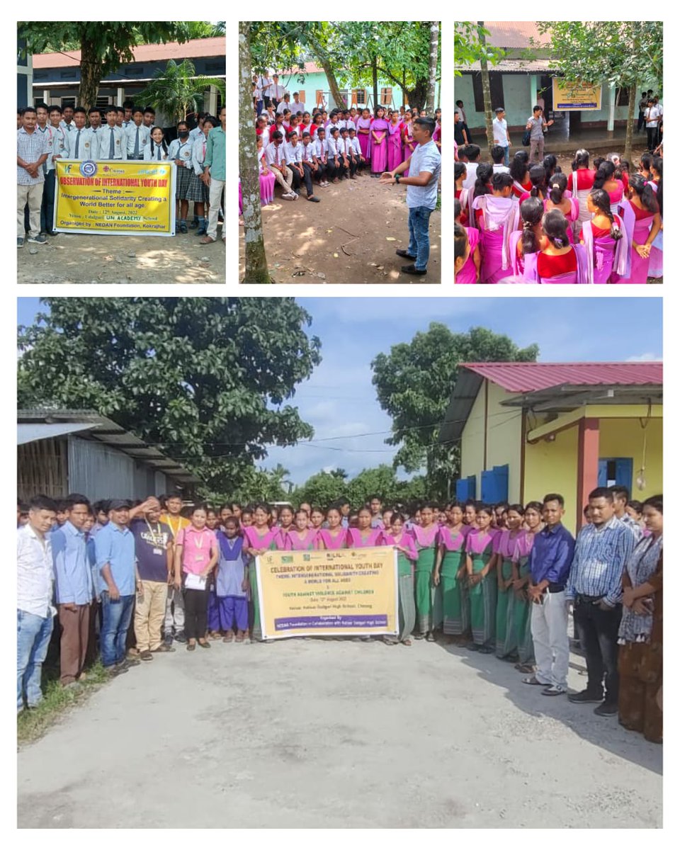 Nedanfoundation's tweet photo. Youth movement to End Violence Against Children
Celebration of International Youth Day on 12th August, 2022
Theme" Intergenerational Solidarity: Creating a World for All Ages"
#InternationalYouthDay2022 https://t.co/NG4VJhmeeo