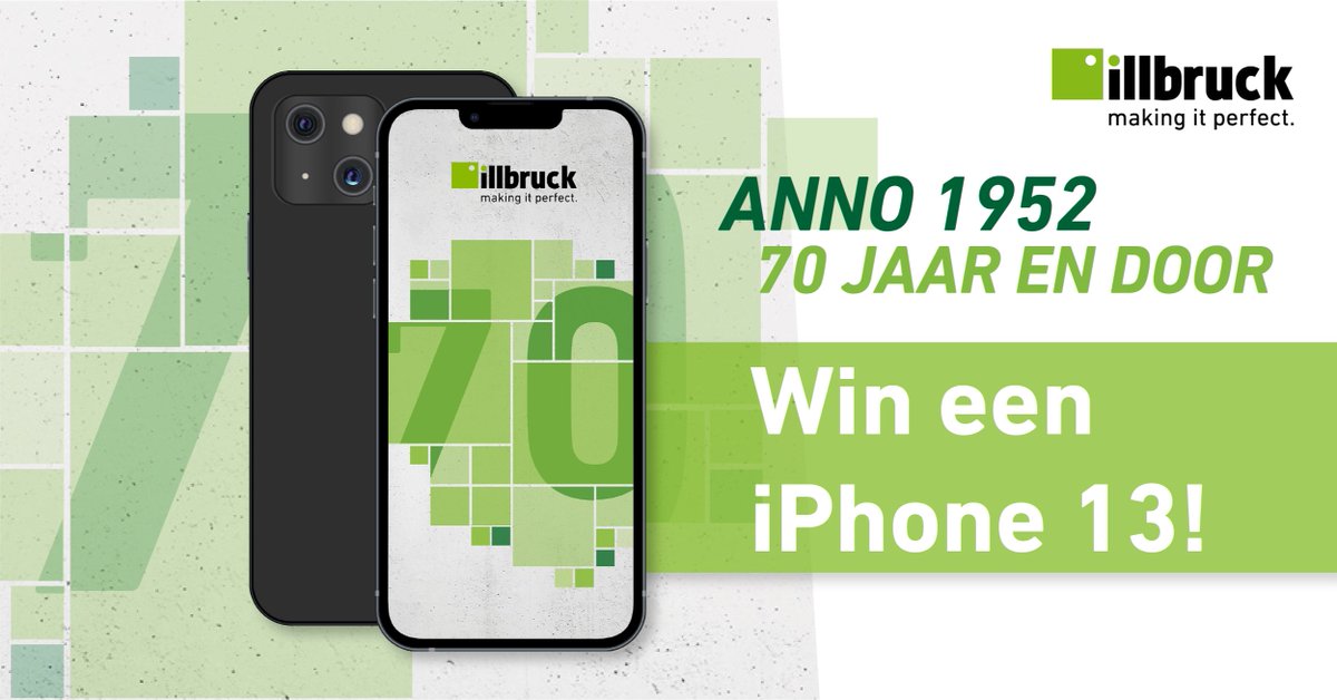 Heb jij onze schuifpuzzel al opgelost? Klik op de onderstaande link👇, speel mee en maak direct kans op een iPhone 13!  hubs.li/Q01j_QGF0

#illbruck #CPG