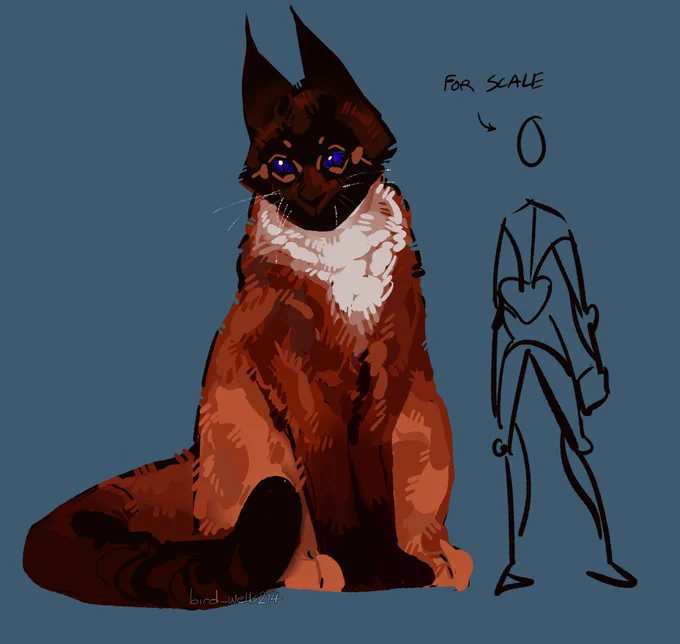 b. big kitty #art 