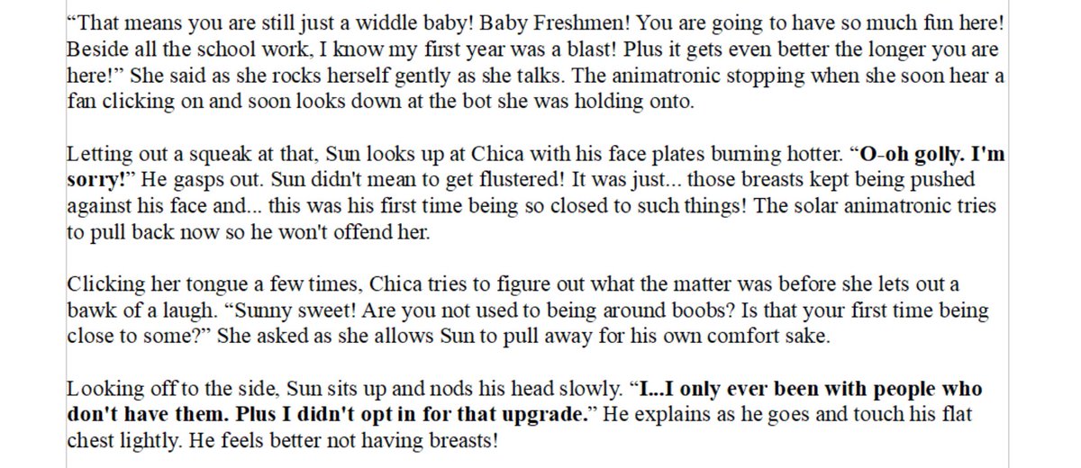 Miss_moon2dust's tweet photo. Collage AU part 3

CW// 🌞+🐓 Scissoring. Toys! New friend! https://t.co/iy7bx5ak1j