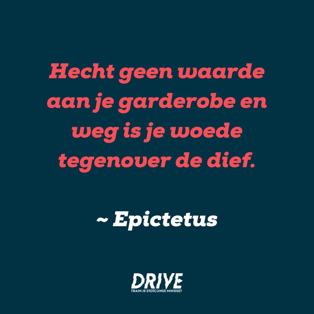 Wat ligt er binnen je macht en wat niet? Waar heb je invloed op en waar niet op? De stoïcijnen vinden het een belangrijk principe dat je de ‘overheerser’ geen macht geeft. Iemand die jou slecht behandelt of iets van je wegneemt, geef je meer macht als je je daar kwaad om maakt.