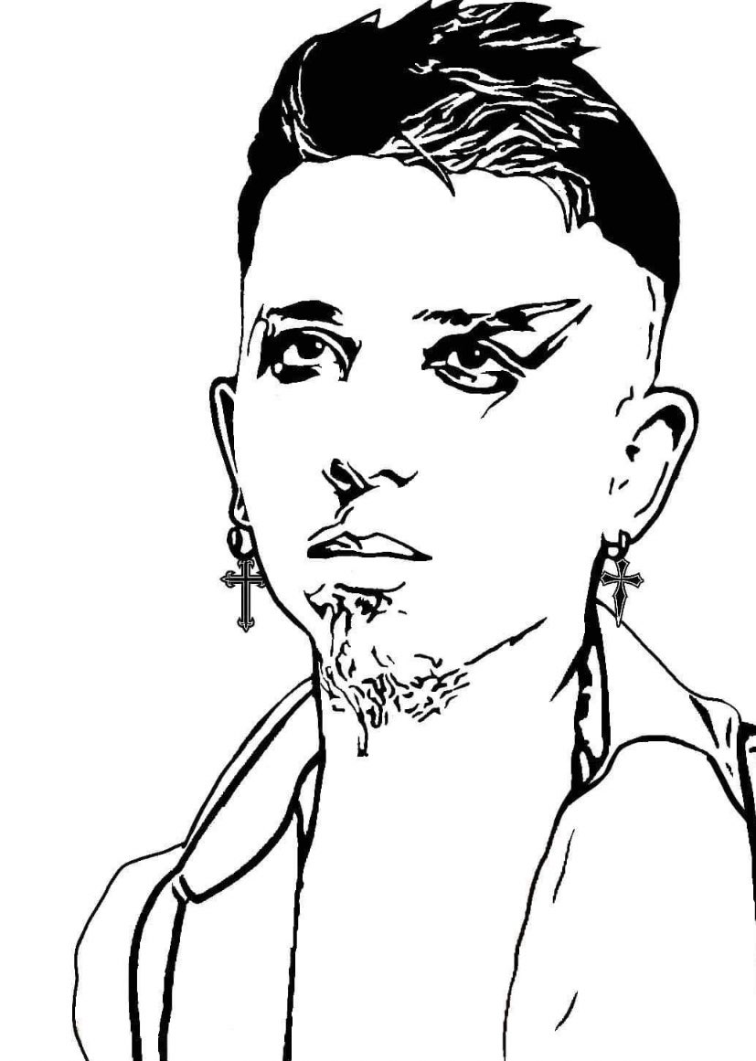 CathyGraphics3's tweet photo. ¡Es un placer, @KelsenOficial !
Ahora estoy dibujando el retrato de Nelson 😁😎✍🏻 @DeblerMetal !
Publicaré el dibujo más tarde, cuando lo haya terminado.
#ArtistOnTwitter
#Debler https://t.co/VIWXvq4dDo