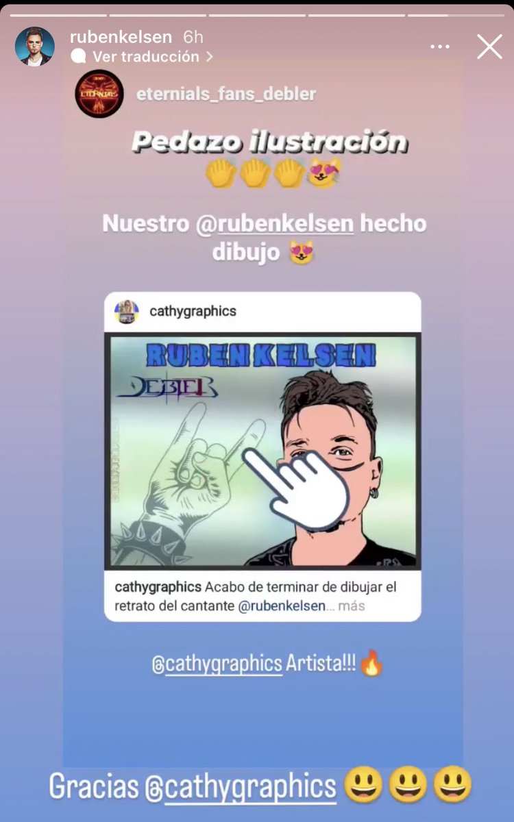CathyGraphics3's tweet photo. ¡Es un placer, @KelsenOficial !
Ahora estoy dibujando el retrato de Nelson 😁😎✍🏻 @DeblerMetal !
Publicaré el dibujo más tarde, cuando lo haya terminado.
#ArtistOnTwitter
#Debler https://t.co/VIWXvq4dDo