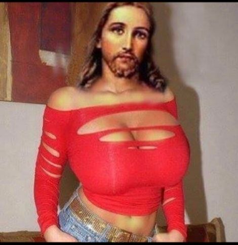 cursEDdicks's tweet photo. JGBT (jеsus got big titties) https://t.co/4dhN3eL0UD