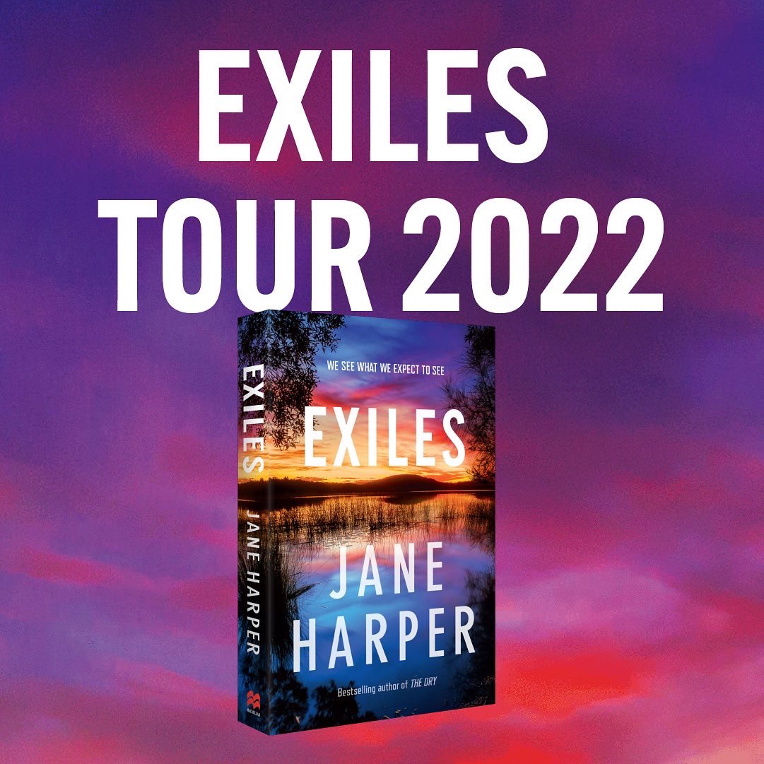 Come along! In-person events are back, with all the thrills and fun that entails, so please join me to talk a little bit about Exiles, Falk and the writing process! Full details and bookings here: bit.ly/3A30UmB #ExilesBook #Exiles #AaronFalk