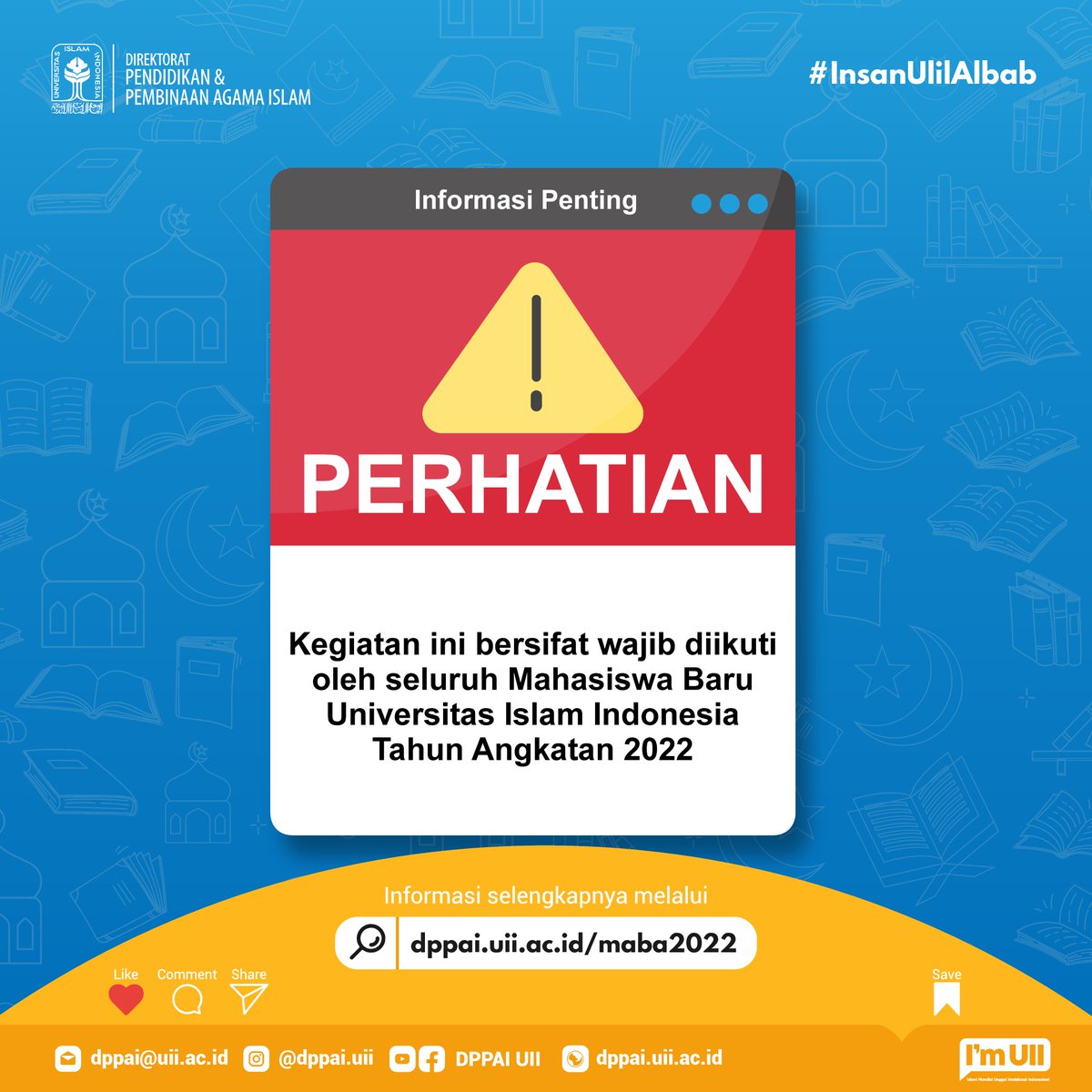 law_uii's tweet photo. Hallo Fellas!
Mimin ingin menginformasikan tentang pelaksanaannya PNDI 1 (ONDI &amp; PTA). Jangan lupa dicatat tanggal pelaksanaannya, agar tidak terlewat 😉
#FakultasHukumUII
#FHUII
#UniversitasIslamIndonesia
#UIIYogyakarta https://t.co/lt3xSLGunl