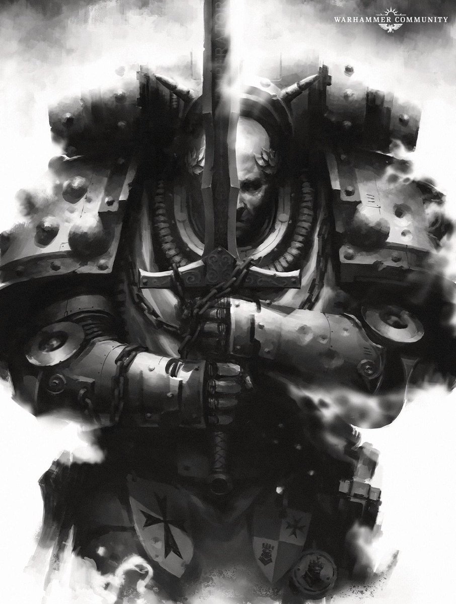 faintdad's tweet photo. Sigismund, Grand Marshal of the Black Templars, Champion of the Emperor, initiator of the Eternal Crusade! https://t.co/7sHc2Z1Roj