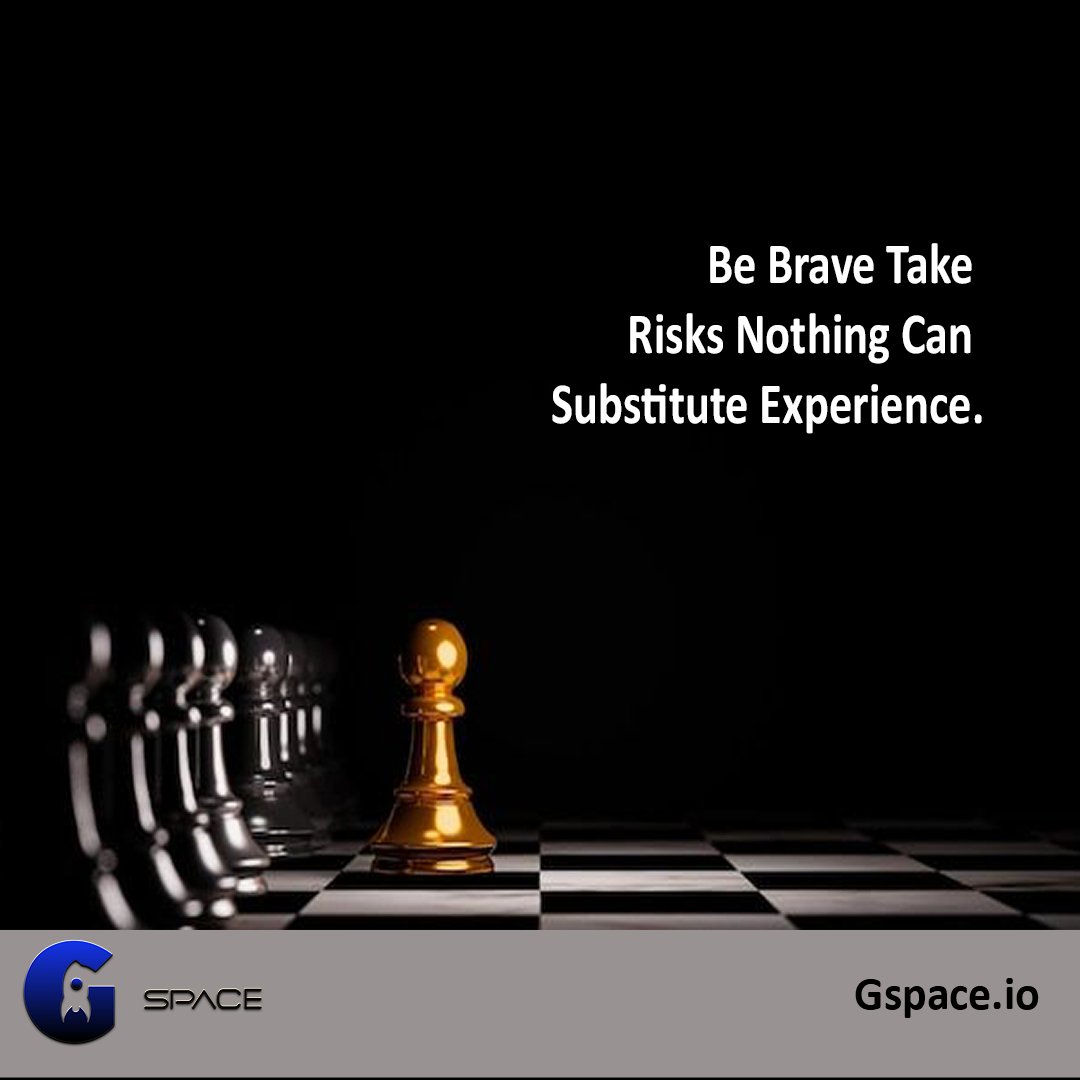 GSpaceToken's tweet photo. Be Brave Take 
Risks Nothing Can 
Substitute Experience.

🚀You'll Fly In Air With GSPACE

Don't Miss It!

Buy On,
Metamask &amp; TrustWallet

PURCHASE GSPA TOKEN

https://t.co/1RglmEWUJC https://t.co/MMxvB7Vq8Y