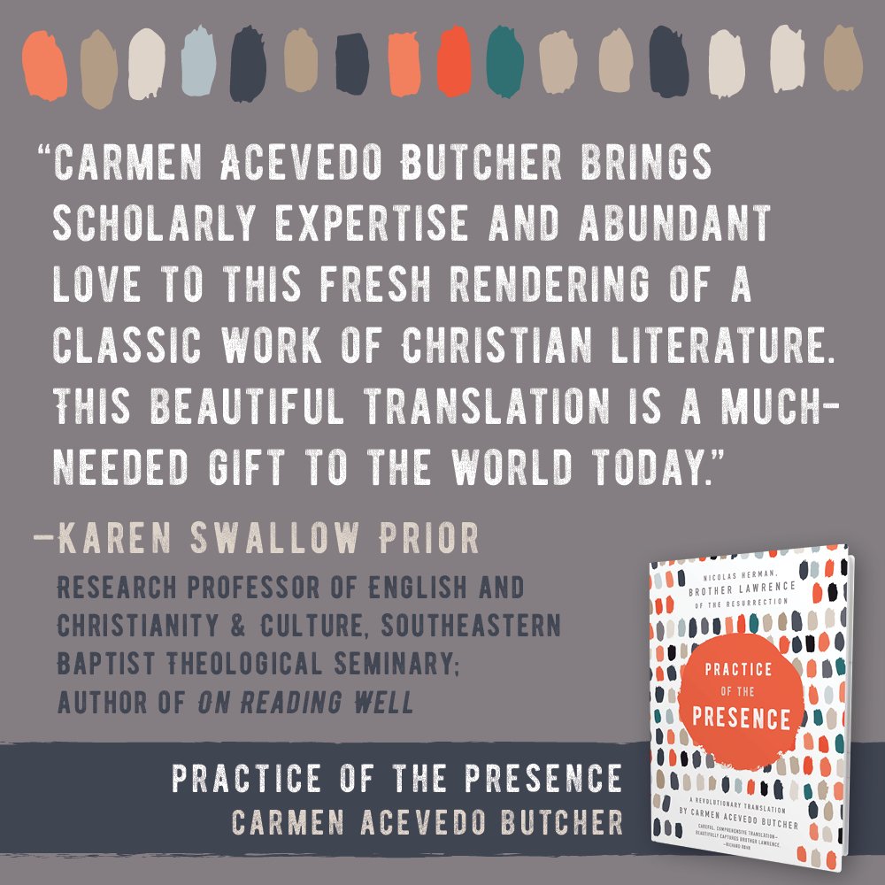 cab_phd's tweet photo. #BrotherLawrence and his #PracticeofthePresence releases Aug. 23 from @broadleaf_books #BrotherLawrence #practiceofthepresence #BroadleafBooks #PracticeOfThePresenceOfGod #ThePracticeOfThePresenceOfGod #BrotherLawrenceQuotes #ProgressiveChristianity #Mysticism #NewTranslation https://t.co/LEedzwi5xT