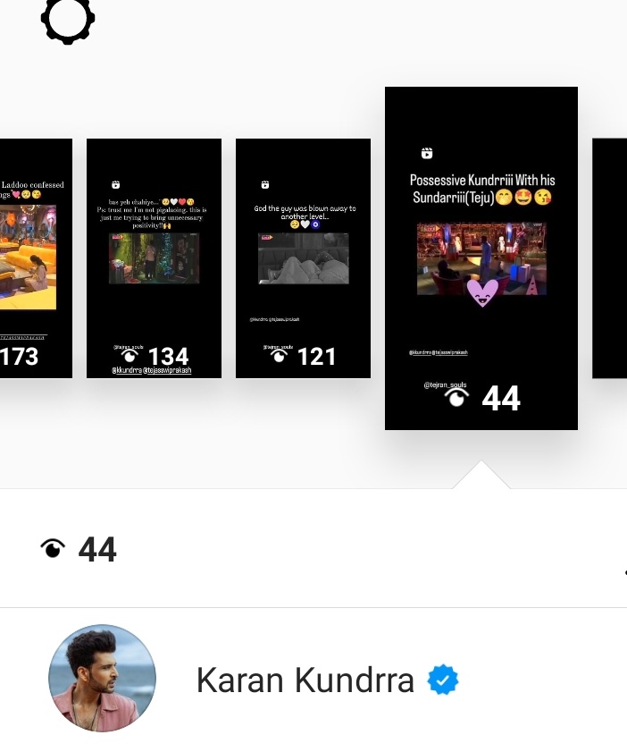 Karanology11's tweet photo. Aaj itti Saari Story dekh li🕺🕺🕺🤸 Kundrriii thanku🤩😘🤩

#TejRan https://t.co/eF0sQO5oHA