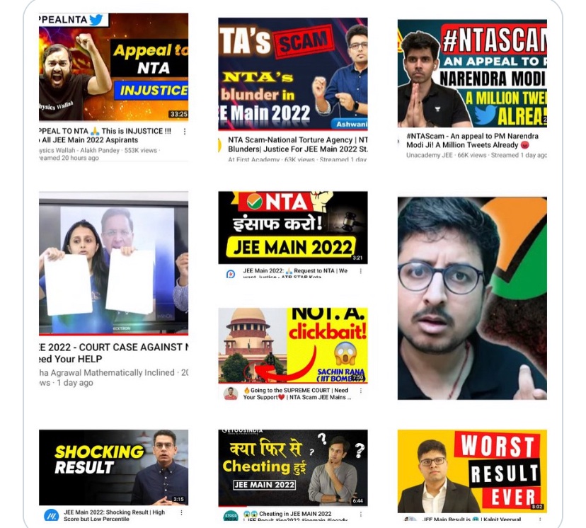 Sudhanshu2107's tweet photo. #JEEMains2022 Every Top Educator stands with us but NTA @DG_NTA even can’t reply..!! @PMOIndia  @narendramodi @dpradhanbjp ji

We are only requesting you to please listen us It’s a humble request and take a fair decision🙏

@ashwani_iitr @anubha1812

#JEEMainsThirdAttemptForAll https://t.co/zieH7KxWfK