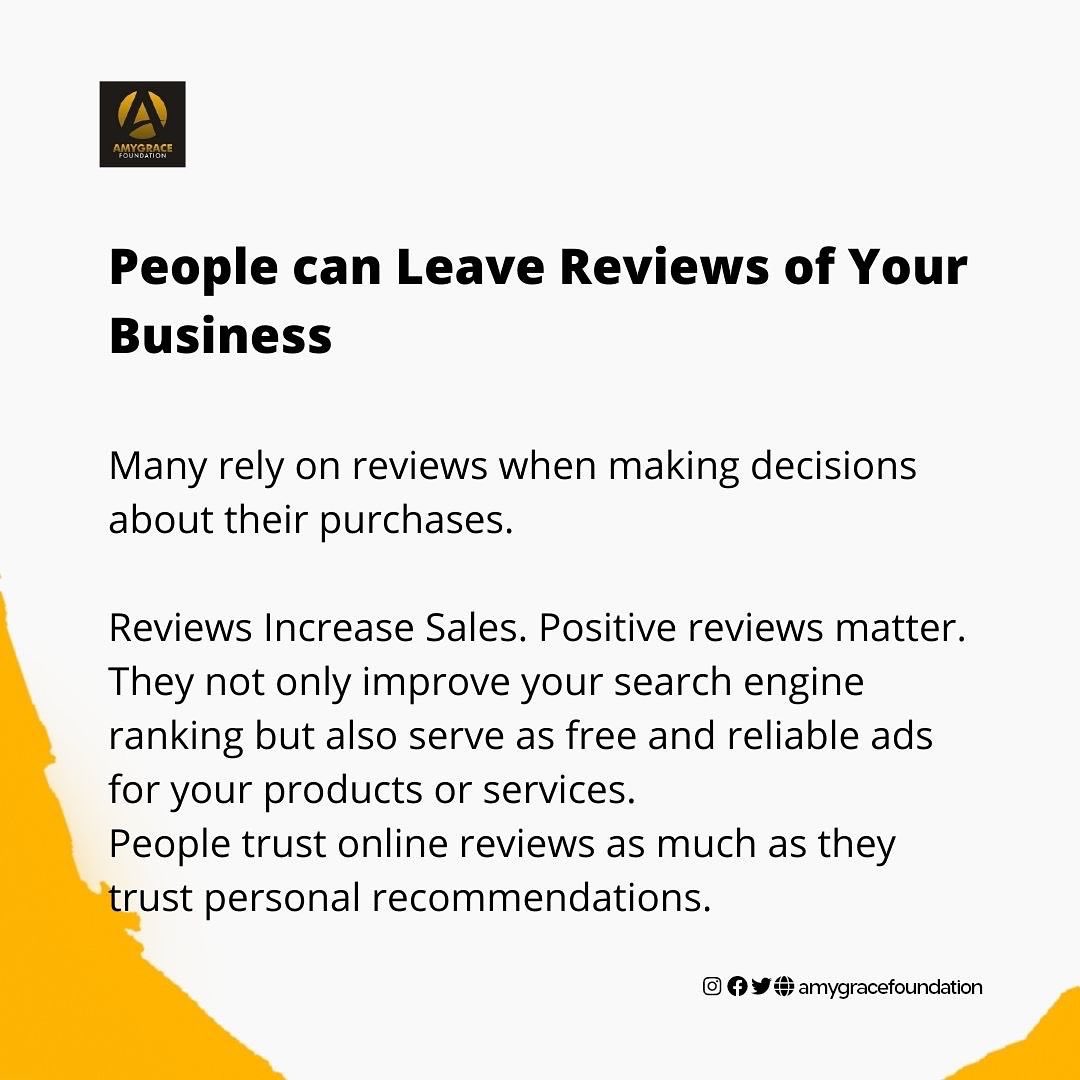 AmygraceFounda1's tweet photo. It’s a free tool that you can make use of to improve your online presence, can help potential customers quickly find and contact you, connect with your customers, and increase your business’s revenue
#businesstools #googlemybusiness #digitaltools #entrepreneur #amygracefoundation https://t.co/p83ZzHElkd