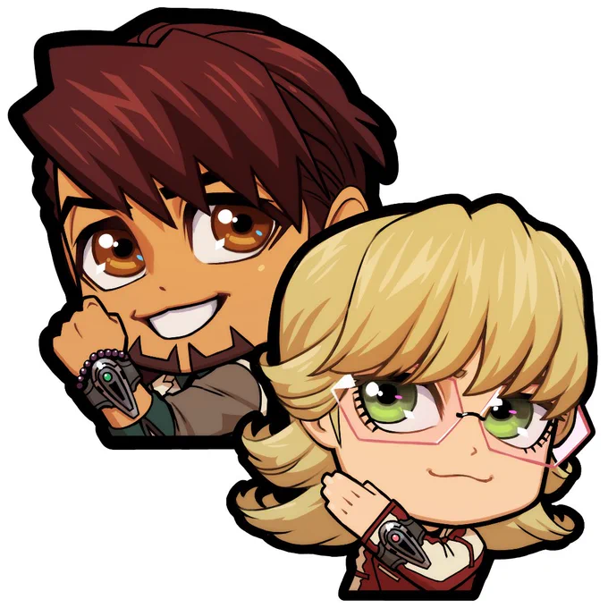 I ordered stickers  these plus a couple other designs! 