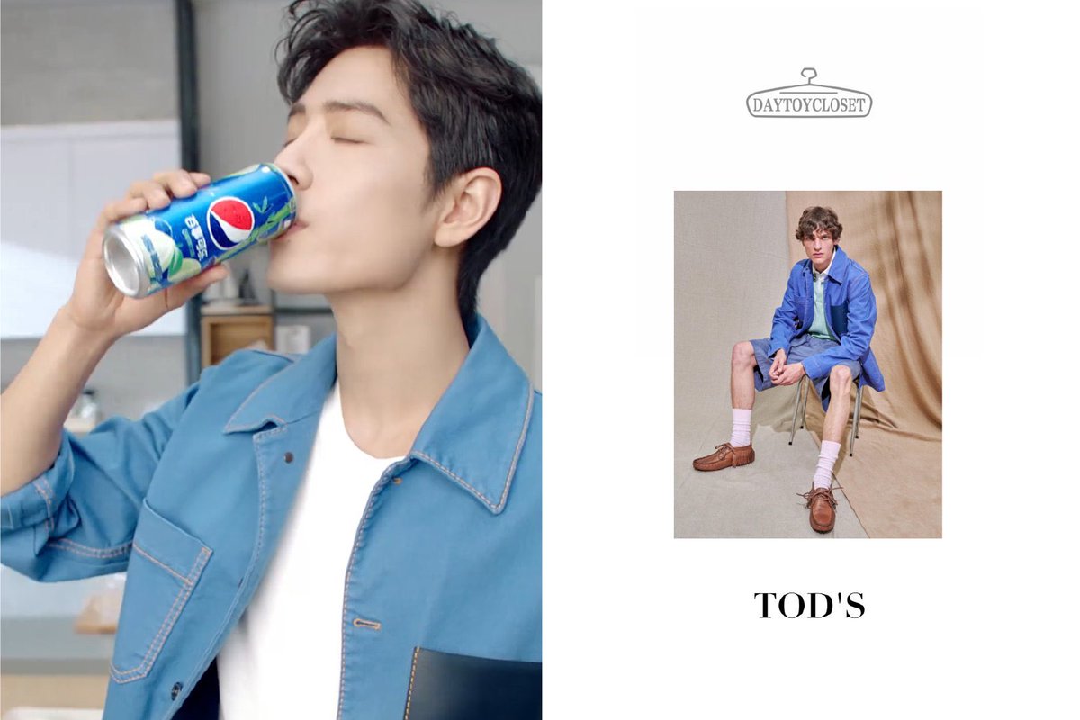 peony_1005's tweet photo. ใส่ TOD'S ดื่ม Pepsi ขายเก่งงงง
Jacket｜TOD'S 
cr. 肖战衣橱·DayToyCloset
#เซียวจ้าน #肖战 #XiaoZhan #シャオ・ジャン #샤오잔 https://t.co/U55sNatFUc
