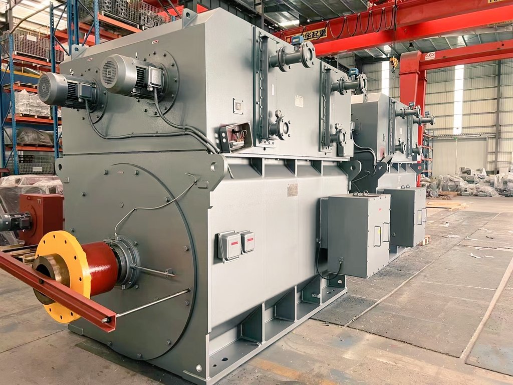 These are VVVF L-V AC Motors are for 1380mm 6-High Cold Rolling Mill ，today will be delivery.If you trust me for electric motor, welcome you contact me at email:info08@hzxhldj.com, skype: hannah.zen, Mob/Wechat/WhatsApp: +8613486123098