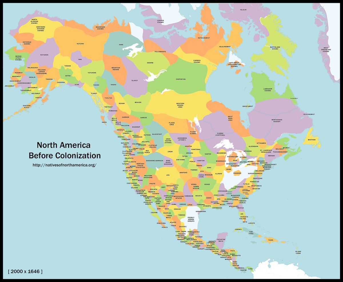 Azizkhuja13's tweet photo. @apmassaro3 That is how North America looked like before colonization! You duмb мisfits have killed more people then any other country in the world, so stfu! https://t.co/9R5VLPrRKp