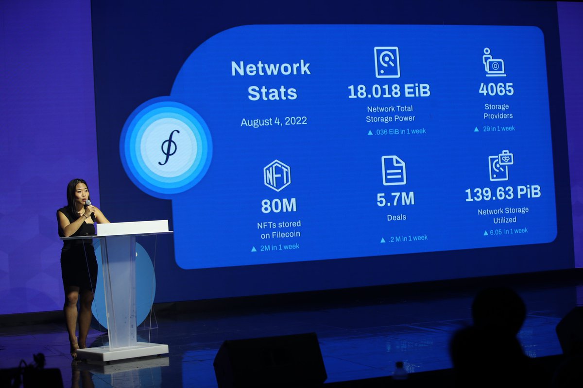 timowlee's tweet image. @tweetclarita at @FilFoundation gave us an overview of #FilecoinNetwork and Ecosystem